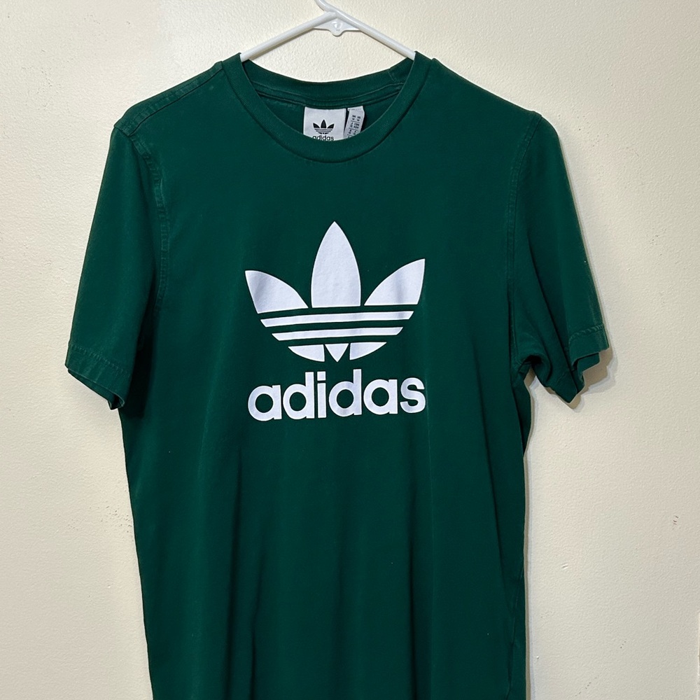 Adidas Originals Logo T-shirt - Green, Size M